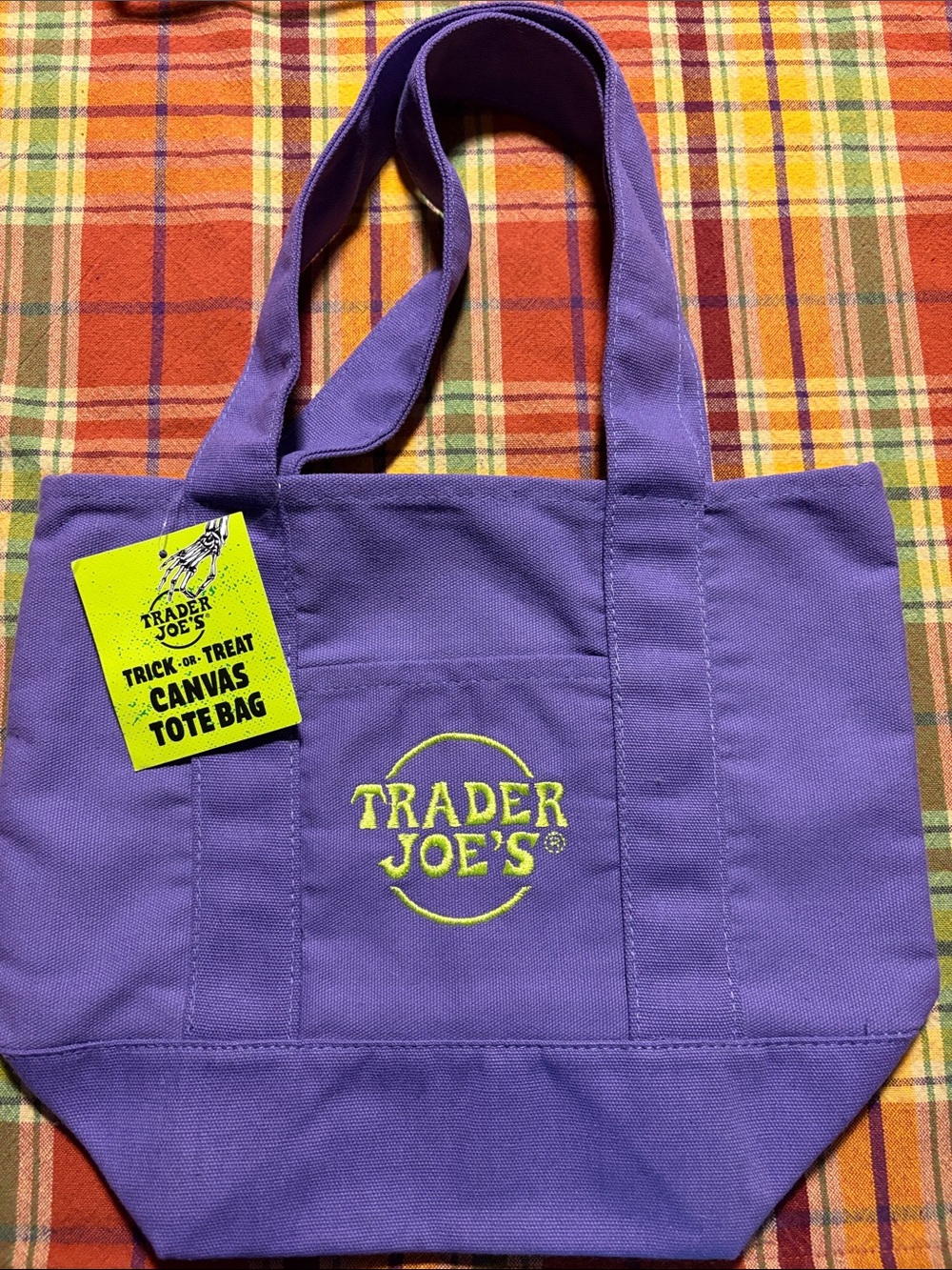 Trader Joe’s Halloween Canvas Tote